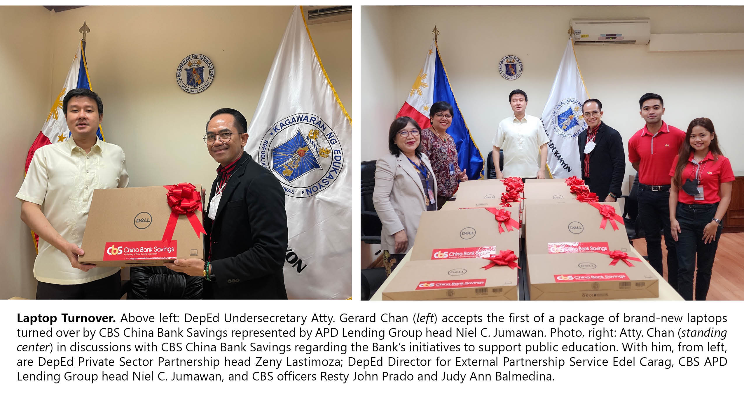 DepEd Laptops Turnover